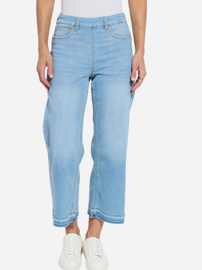 Wide leg denim