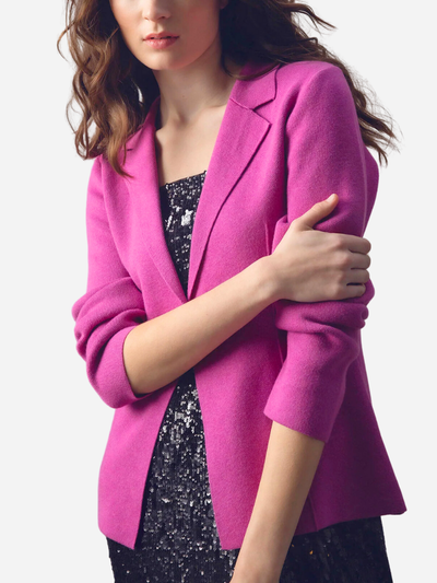 pink soft blazer for women