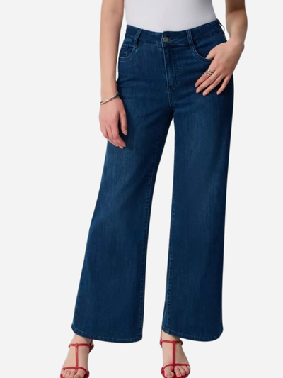 Women's classic wide leg stretch jeans