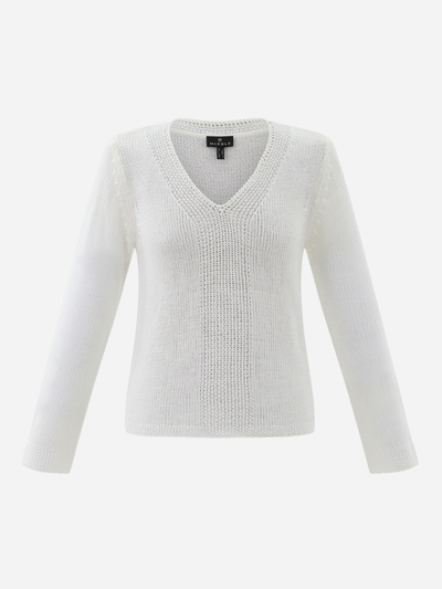 ladies v-neck spring lightweight sweater