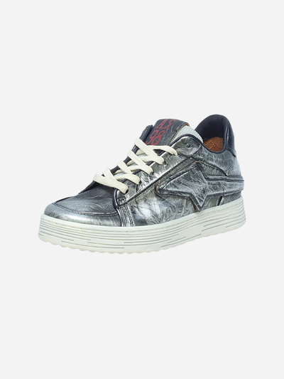 AS98 vintage silver sneakers for women